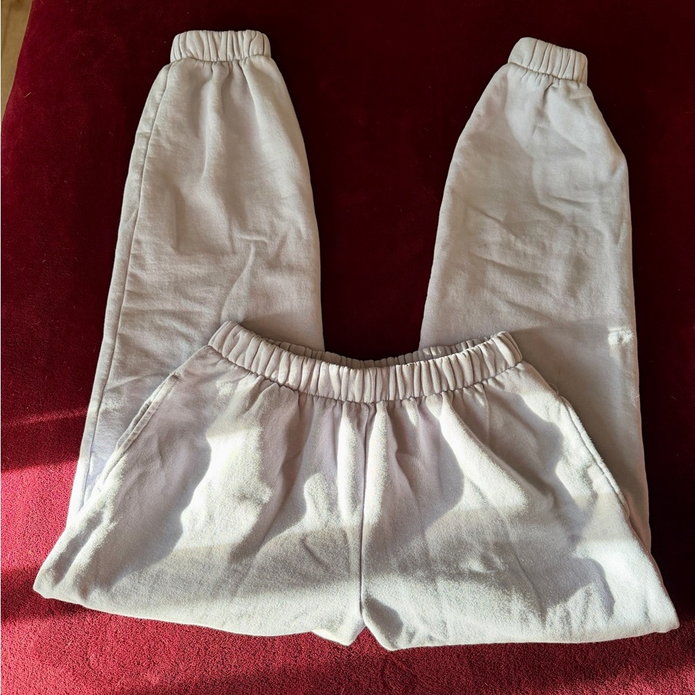 Brandy Melville Light Blue Grey Sweatpants
